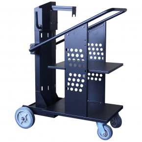 Transportni voziček za varilne aparate in jeklenko