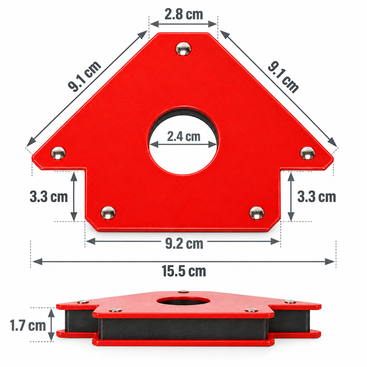 Magnetni varilni kotnik 22 kg - slika 2