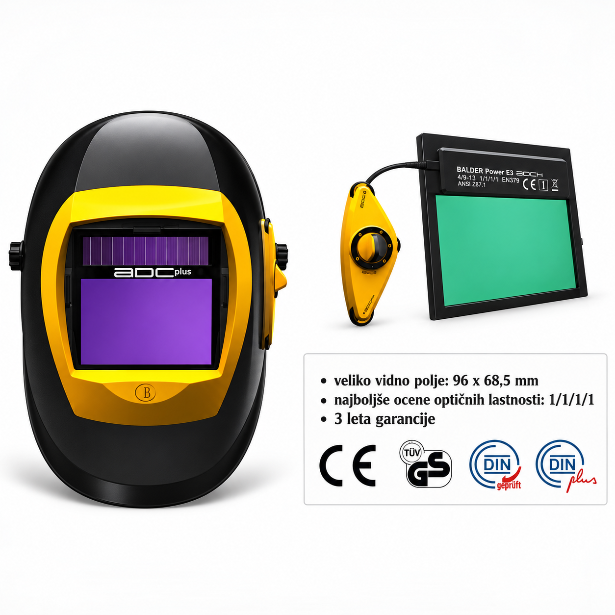 Varilna maska Balder BH3 - GRAND GDS ADC Plus - slika 4