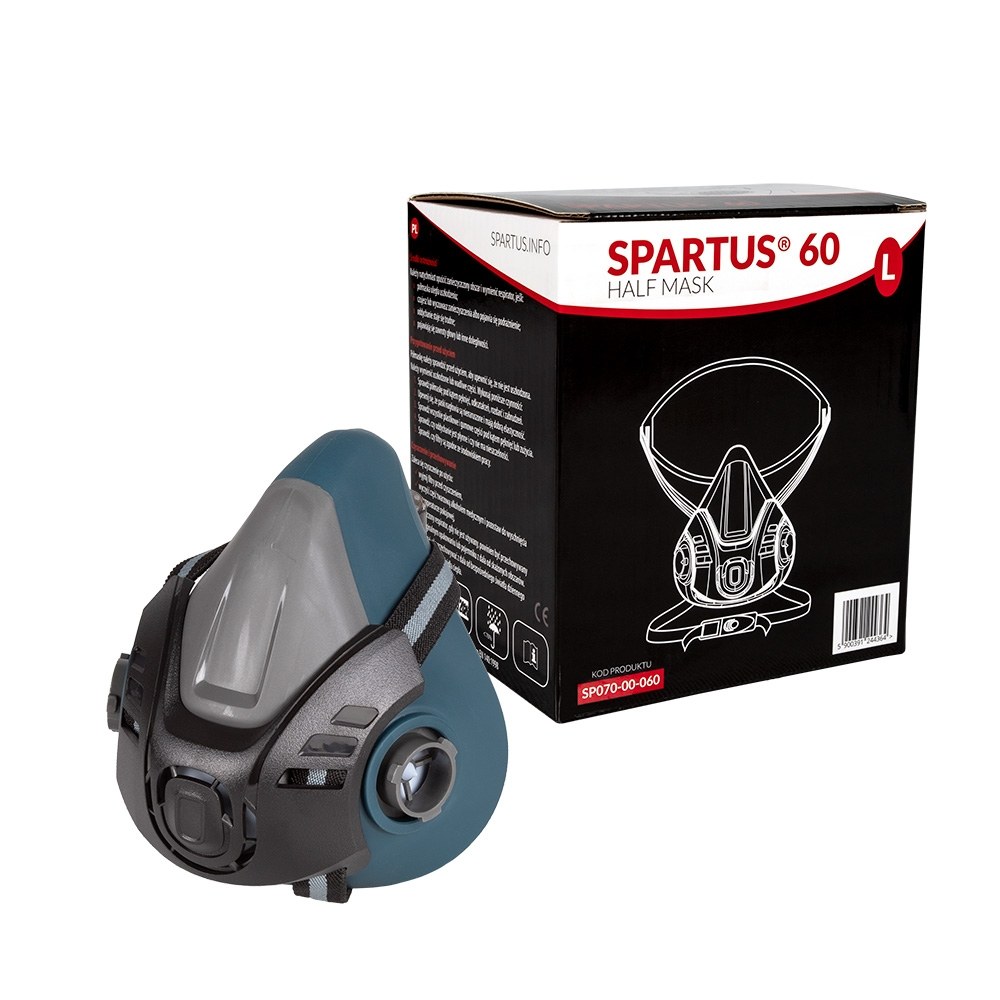 Dihalna maska - respirator SPARTUS 60 (velikost L) - slika 4