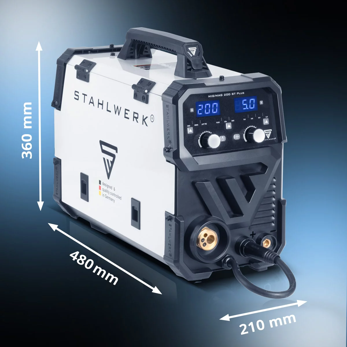 Varilni inverter aparat STAHLWERK MIG MAG 200 ST PLUS - slika 4