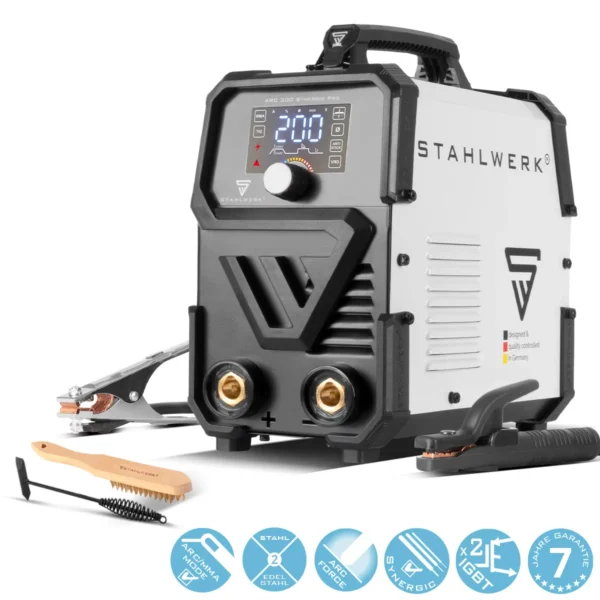 Varilni inverterski aparat STAHLWERK ARC 200 Synergic PRO