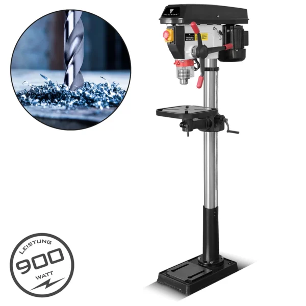 Robustni stebrni namizni vrtalnik z močjo 990 W STAHLWERK BD-900 ST