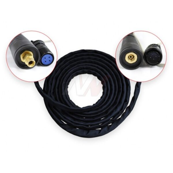 Podaljševalni kabel gorilnika TIG 26 4 m, priključek KEMPPI® (PINSI)