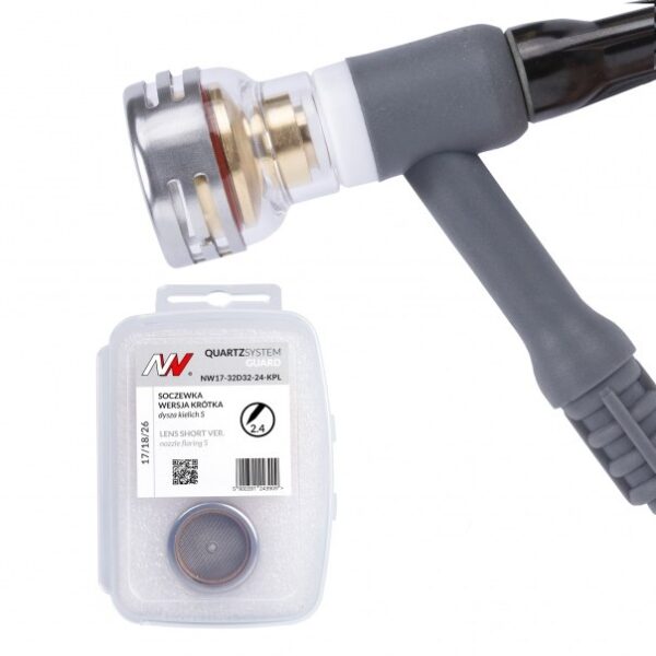 QUARTZSystem - sito kratke različice CUP GUARD S #16 za elektrodo 2.4 mm