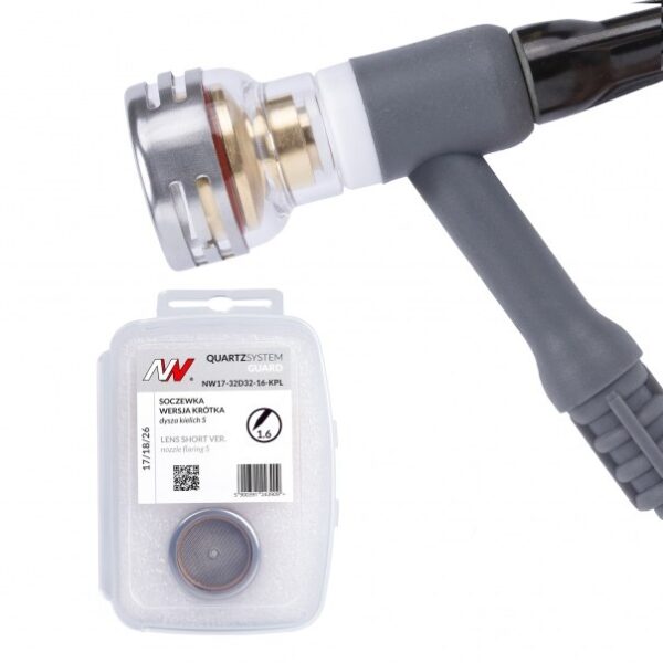 QUARTZSystem – sito kratke različice CUP GUARD S #16 za elektrodo 1.6 mm