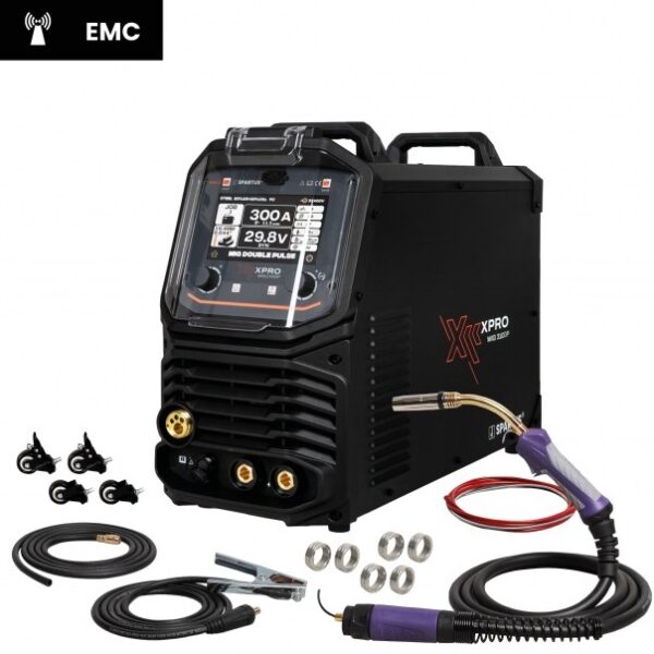 Varilni inverter SPARTUS  XPro MIG 310 DUAL PLUSE paket