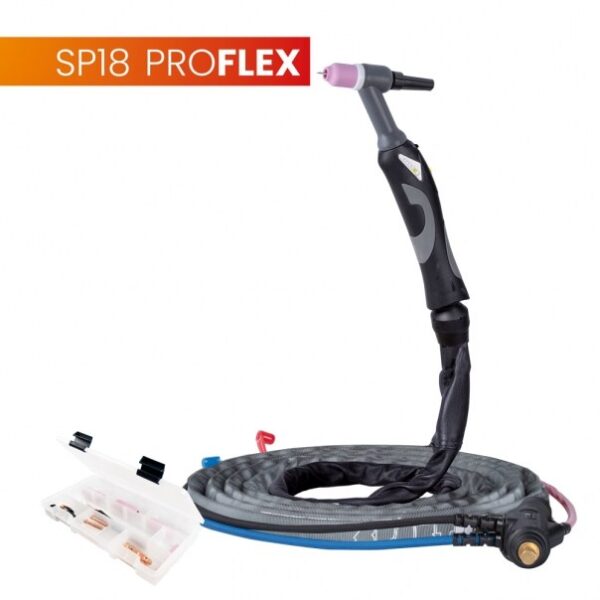 TIG GORILNIK SPARTUS 18, 4 m, serija ProFLEX, 1B, U paket, SK35, 30 cm cev, Rec6