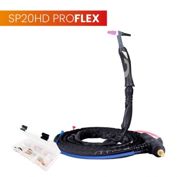 TIG GORILNIK SPARTUS 20HD 4 m, serija ProFLEX, mini 1B, U paket, SK35, 30 cm cev, Rec6