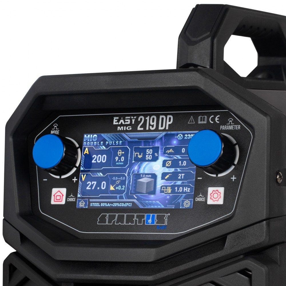 Varilni aparat SPARTUS EasyMIG 219 DUAL PULSE – prikaz 7