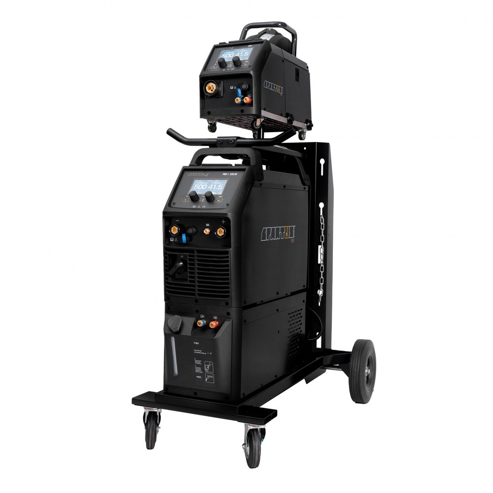 Varilni aparat SPARTUS ProMIG 535 DUAL PULSE s povezovalnim kablom in gorilnikom SPP501