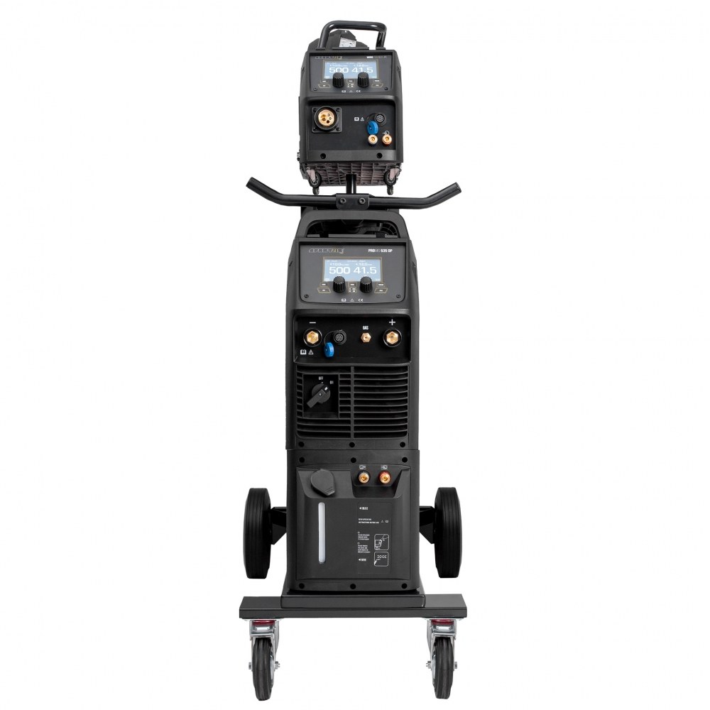 Varilni aparat SPARTUS ProMIG 535 DUAL PULSE s povezovalnim kablom in gorilnikom SPP501