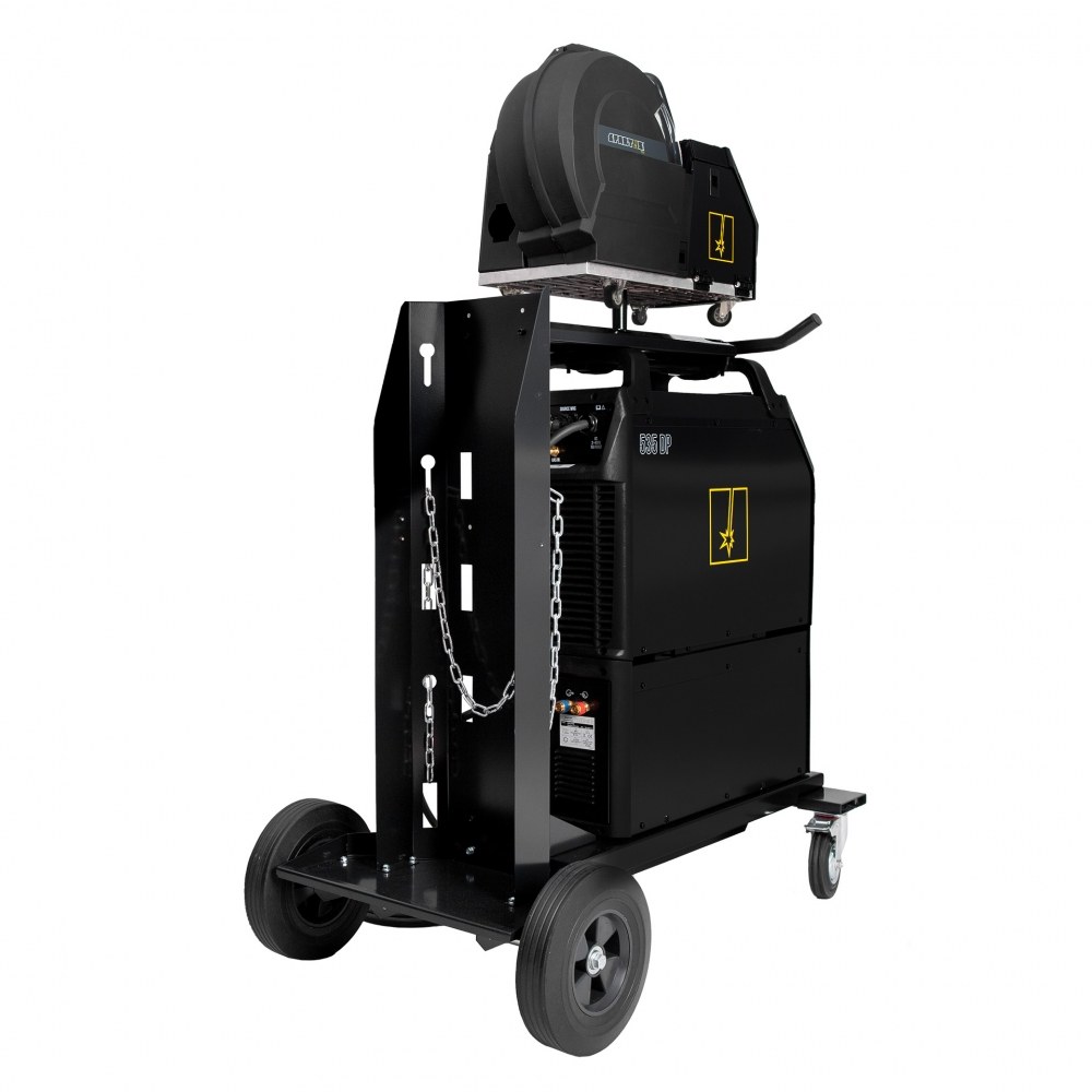Varilni aparat SPARTUS ProMIG 535 DUAL PULSE s povezovalnim kablom in gorilnikom SPP501